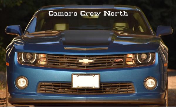 Schriftzug Camaro Crew North